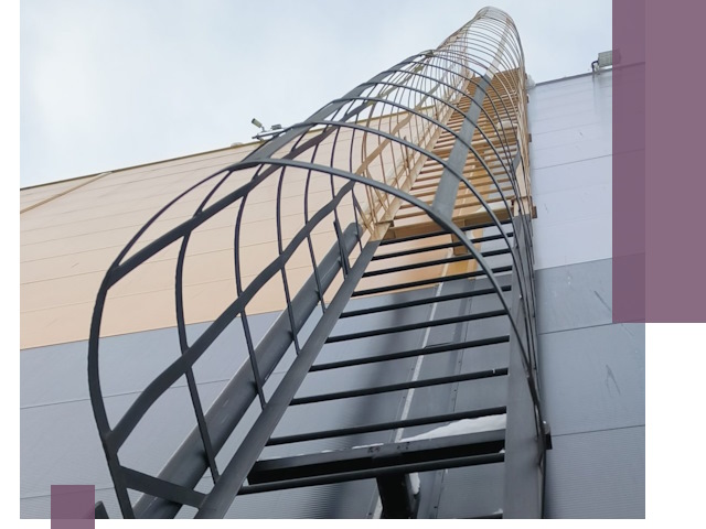 Изготовление и монтаж пожарных лестниц в Соли-Илецке профессионально