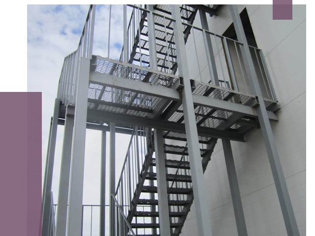 Монтаж пожарных лестниц в Соли-Илецке от 7918 руб.