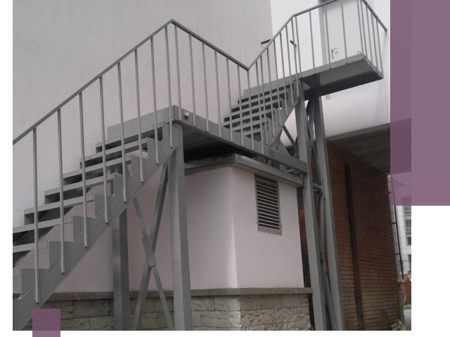 Монтаж пожарных лестниц под ключ в Соли-Илецке с гарантией качества