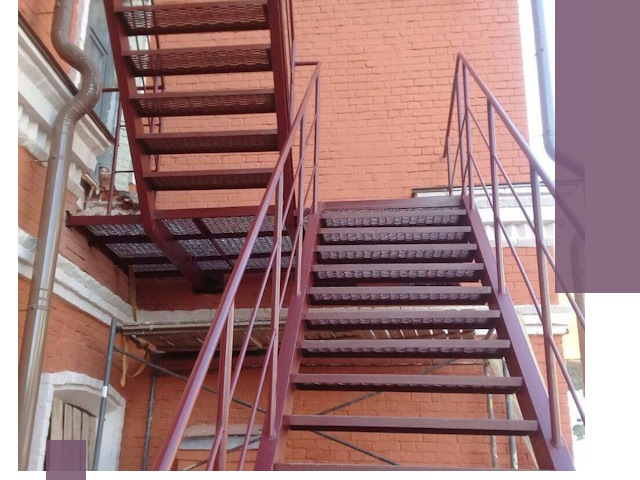 Демонтаж пожарных лестниц быстро и безопасно в Соли-Илецке