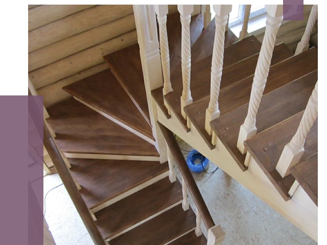 Реставрация деревянных лестниц в Соли-Илецке от 4376 руб.