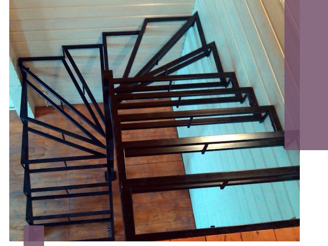 Изготовление металлических лестниц любой сложности в Соли-Илецке