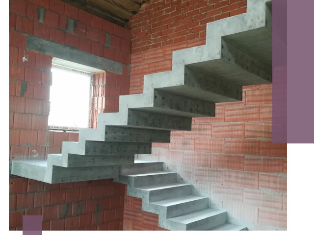 Бетонные лестницы под ключ в Соли-Илецке: монтаж, демонтаж, ремонт