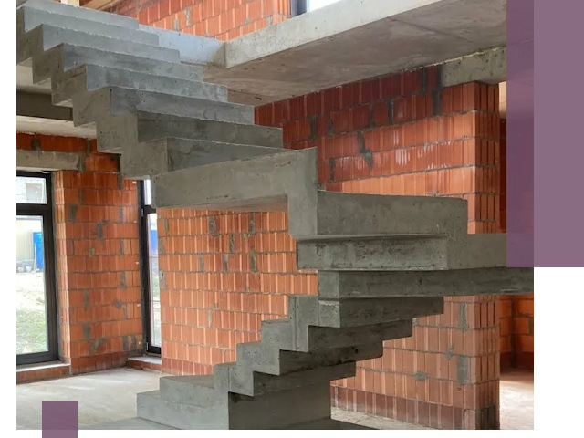 Изготовление бетонных лестниц под ключ в Соли-Илецке