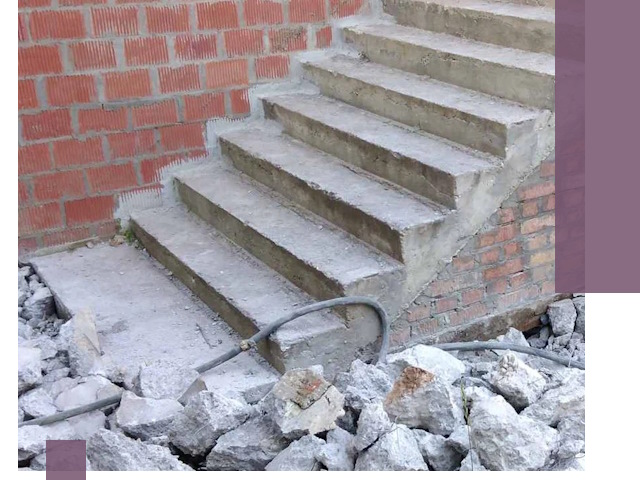 Демонтаж бетонных лестниц в Соли-Илецке: быстро и безопасно