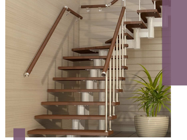 Изготовление модульных лестниц под ключ в Соли-Илецке