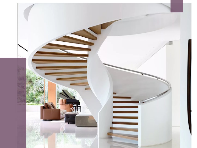 Винтовые лестницы в Соли-Илецке под ключ от 49486 руб. | ПРОЛЁТ-Сои