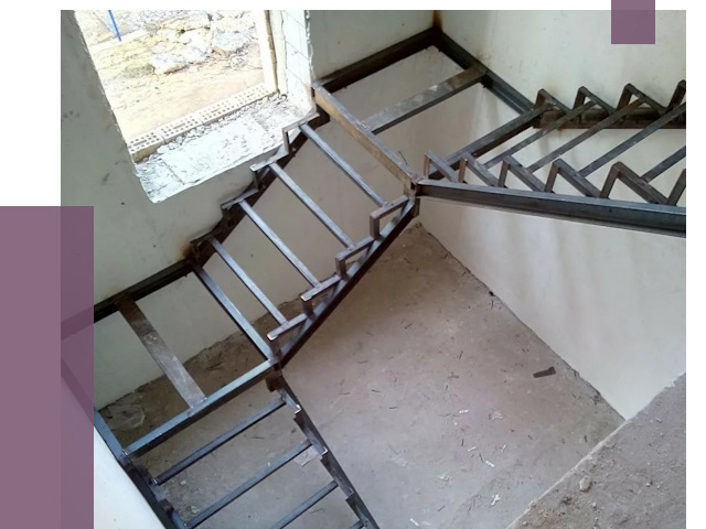 Монтаж лестниц на металлокаркасе в Соли-Илецке от 13023 руб. — ПРОЛЁТ-Сои