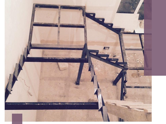 Монтаж лестниц на металлокаркасе в Соли-Илецке быстро и качественно