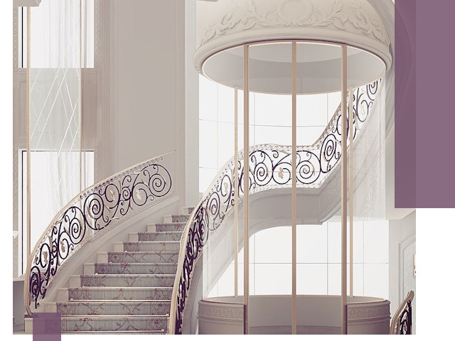 Элитные лестницы на заказ высокого класса в Соли-Илецке