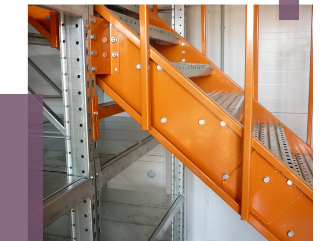 Лестницы для склада в Соли-Илецке от 78135 руб. — решения | ПРОЛЁТ-Сои