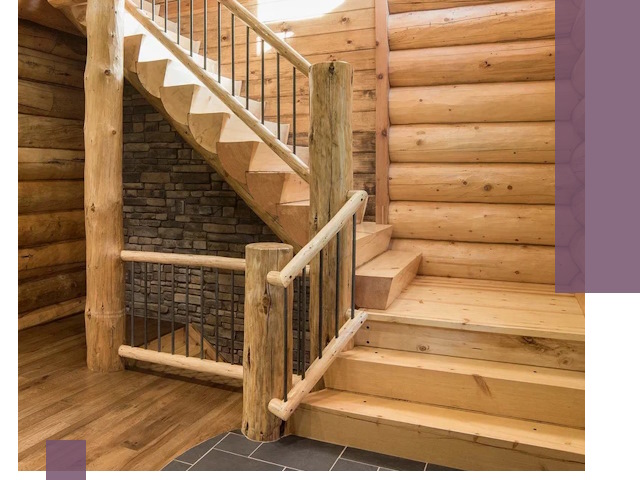 Лестницы в баню под заказ и профессиональный монтаж в Соли-Илецке