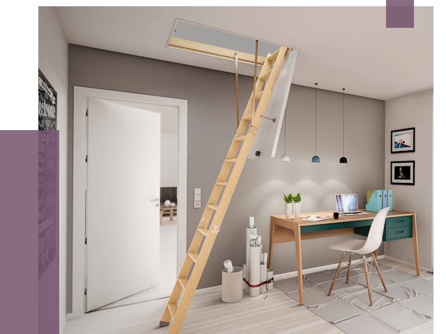 Чердачные лестницы в Соли-Илецке — от 14846 руб. | ПРОЛЁТ-Сои