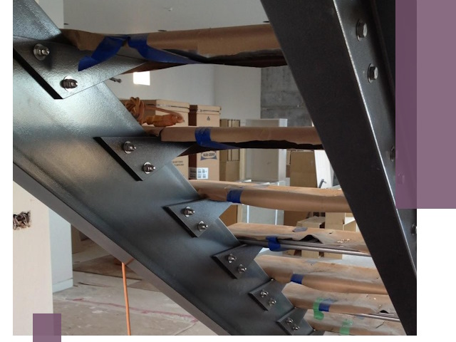 Усиление лестничных конструкций и усиление опор в Соли-Илецке