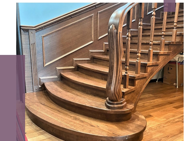 Дубовые лестницы под ключ в Соли-Илецке от 179711 руб. — ПРОЛЁТ-Сои