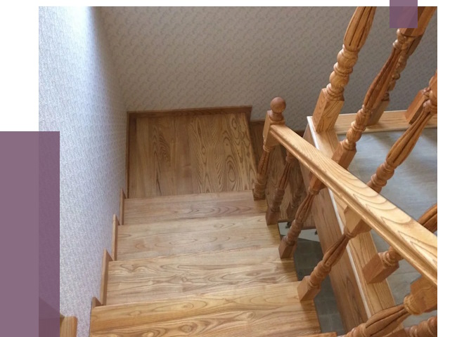 Сосновые лестницы в Соли-Илецке под ключ от 8230 руб.  | ПРОЛЁТ-Сои