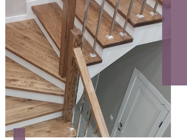 Обшивка металлических лестниц под ключ в Соли-Илецке