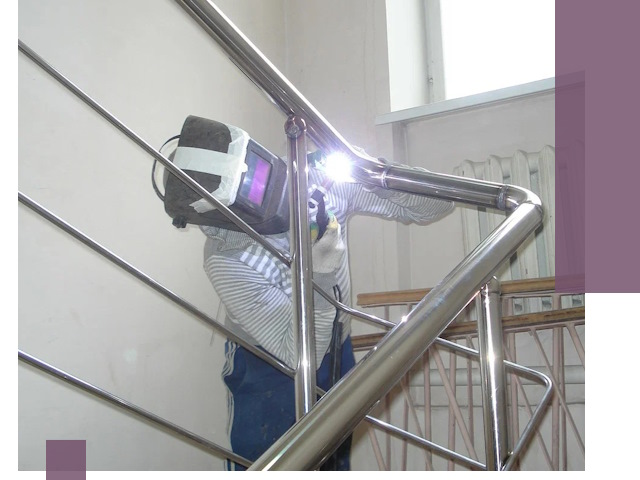 Монтаж перил и ограждений качественно в Соли-Илецке