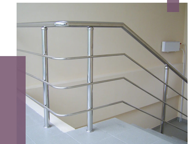 Алюминиевые перила в Соли-Илецке от 6459 руб. под ключ | ПРОЛЁТ-Сои