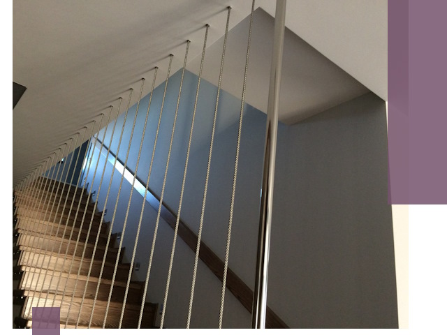 Тросовые перила под ключ в Соли-Илецке — производство и монтаж