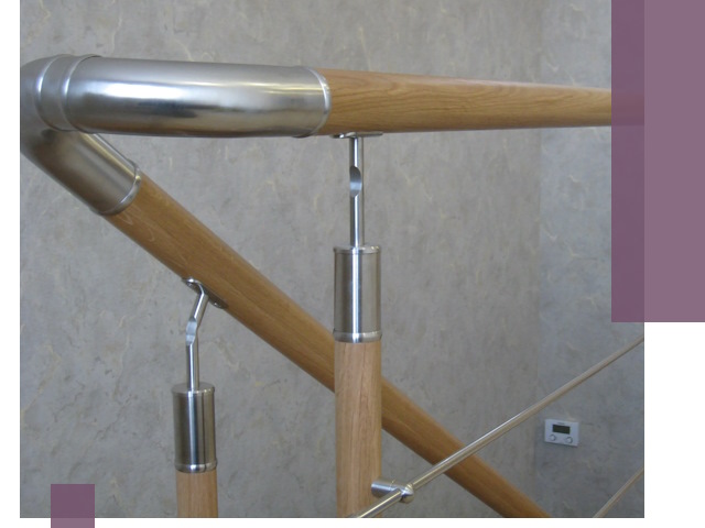 Комбинированные перила на заказ в Соли-Илецке — монтаж и производство