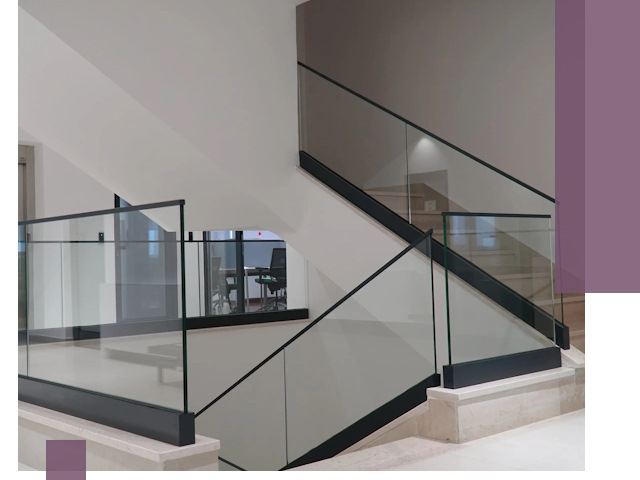 Стеклянные перила премиум-класса с установкой в Соли-Илецке