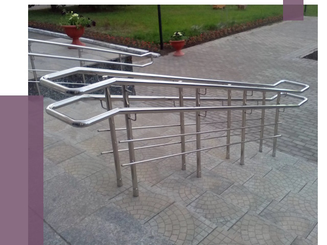 Перила для инвалидов в Соли-Илецке от 7730 руб. под ключ | ПРОЛЁТ-Сои