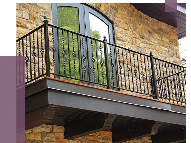 Балконные ограждения в Соли-Илецке от 8178 руб. — купить | ПРОЛЁТ-Сои