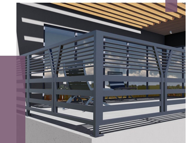 Изготовление балконных ограждений в Соли-Илецке от 10939 руб. | ПРОЛЁТ-Сои