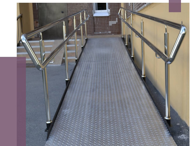 Пандусы в Соли-Илецке от 12502 руб. — установка для инвалидов | ПРОЛЁТ-Сои