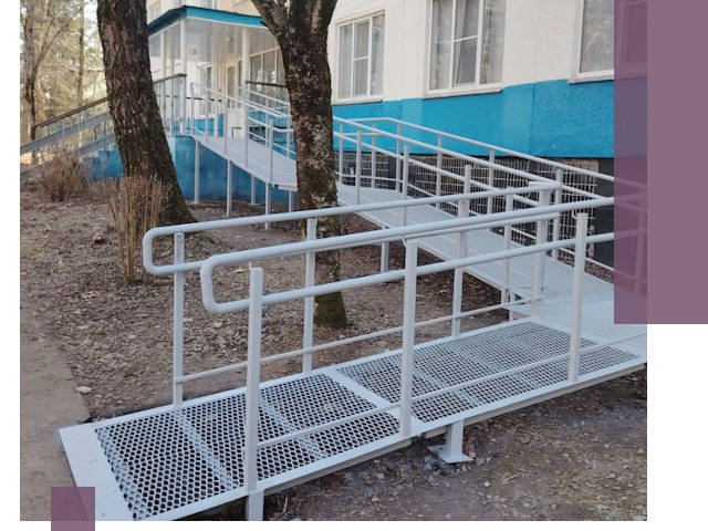 Пандусы под ключ в Соли-Илецке: изготовление, монтаж и демонтаж