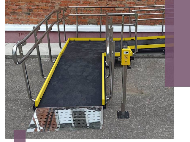 Изготовление наклонных пандусов для инвалидов в Соли-Илецке