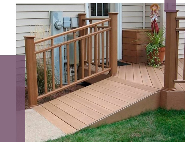 Пандус на крыльцо в Соли-Илецке под ключ от 7918 руб.