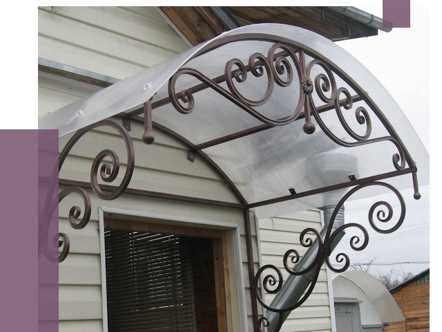 Изготовление козырьков в Соли-Илецке от 7501 руб. — заказать | ПРОЛЁТ-Сои