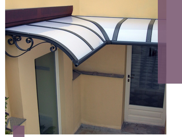 Монтаж козырьков любой сложности в Соли-Илецке под ключ