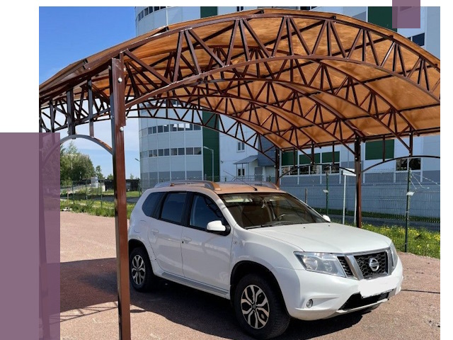 Недорогие навесы в Соли-Илецке от 43756 руб. | ПРОЛЁТ-Сои