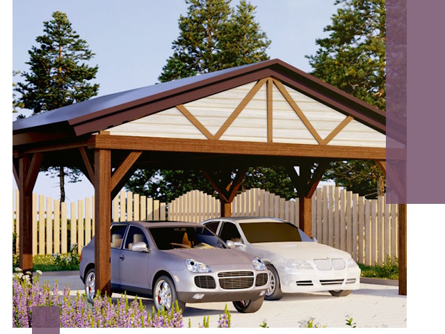 Навесы для автомобиля в Соли-Илецке — изготовление и монтаж