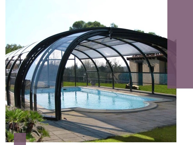 Навесы для бассейна в Соли-Илецке: изготовление и монтаж под ключ