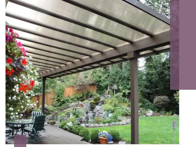 Навесы из поликарбоната под ключ в Соли-Илецке быстро и надёжно