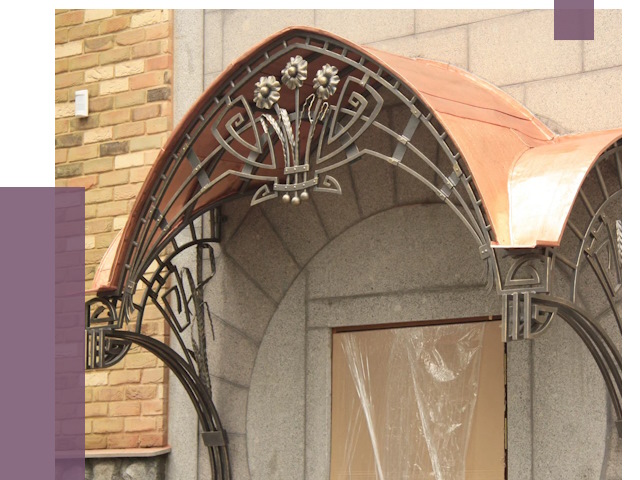 Арочные козырьки в Соли-Илецке от 14846 руб. 