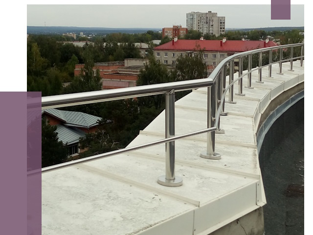 Парапеты и ограждения кровли в Соли-Илецке от 5053 руб. 