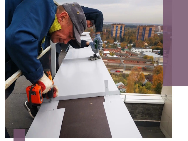 Монтаж парапетов в Соли-Илецке — установка прочных металлических ограждений