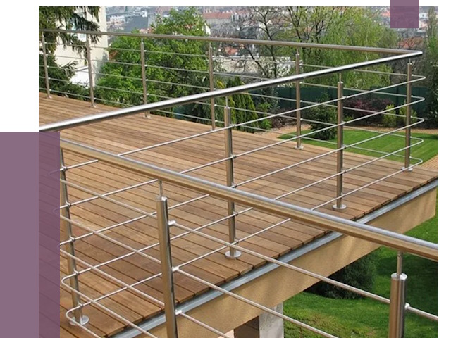 Алюминиевые парапеты в Соли-Илецке под ключ от 7918 руб. 