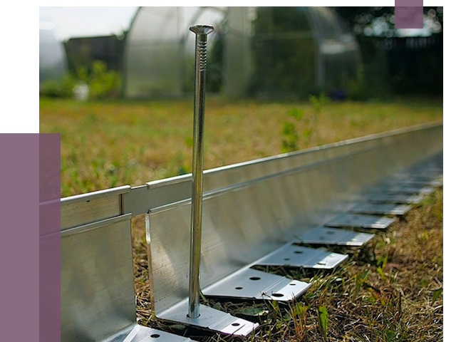 Металлические бордюры для газона в Соли-Илецке от 4376 руб. | ПРОЛЁТ-Сои