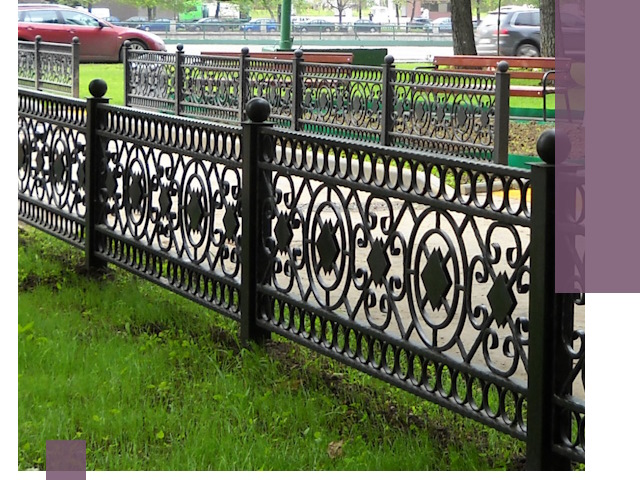 Секционные газонные ограждения под ключ в Соли-Илецке