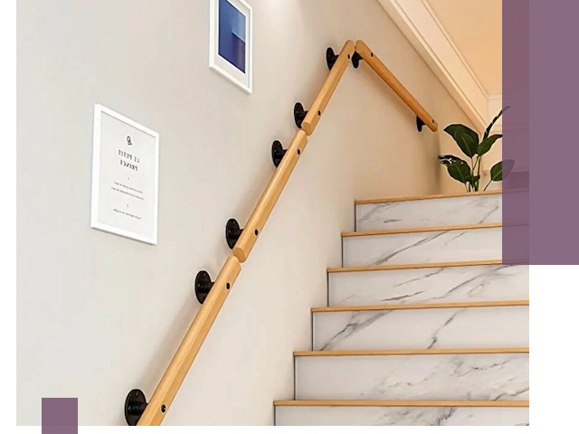 Поручни металлические и деревянные под ключ в Соли-Илецке