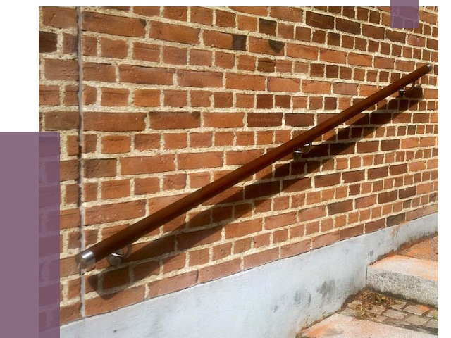 Изготовление пристенных поручней в Соли-Илецке от 4532 руб. — ПРОЛЁТ-Сои