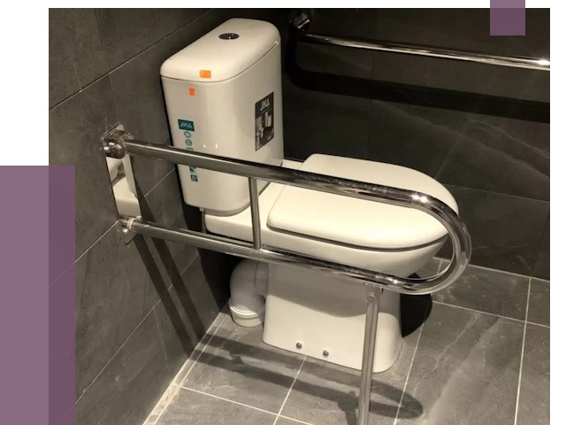 Поручни для санузлов в Соли-Илецке от 4376 руб.  | ПРОЛЁТ-Сои