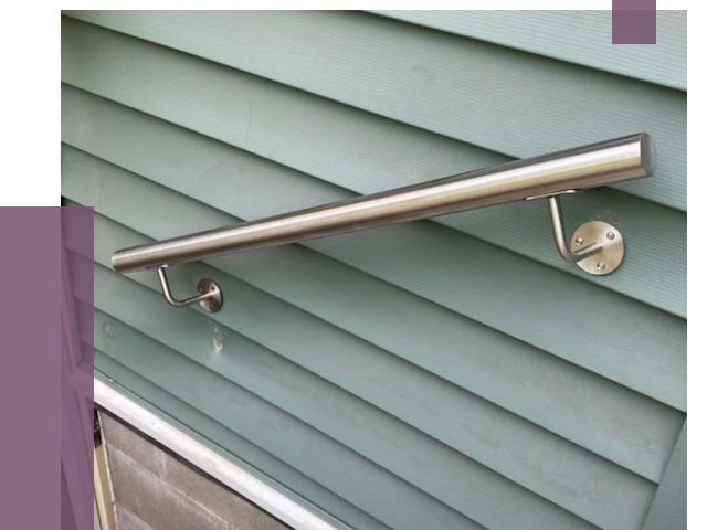 Поручни из нержавеющей стали в Соли-Илецке от 7814 руб.  | ПРОЛЁТ-Сои